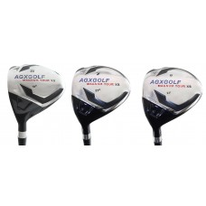 MEN'S LEFT HAND MAGNUM XS EDITION FAIRWAY WOODS SET: #5, 7 & 9 LEFT or RIGHT HAND FAIRWAY WOODS wGRAPHITE SHAFTS + FREE HEAD COVERS: CHOOSE FLEX & LENGTH